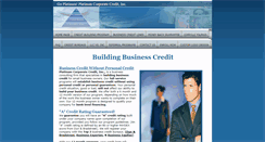 Desktop Screenshot of platinumcorporatecredit.com